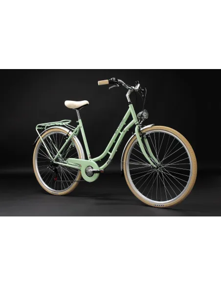 Damski Rower Miejski 28 Damka Retro Dynamo 6 Bieg