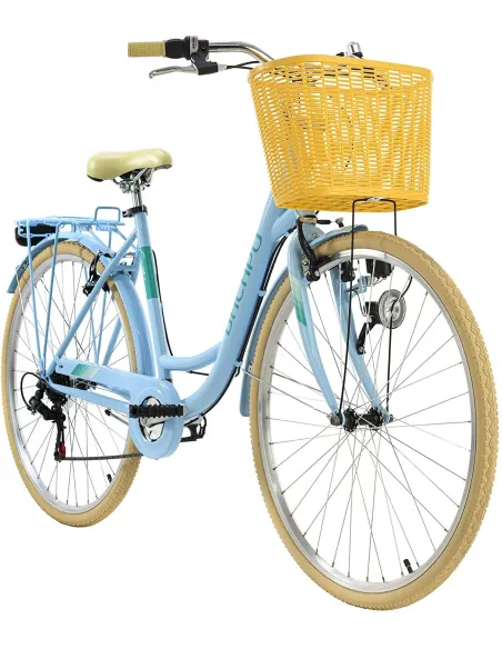 Rower Miejski Damka 28 Shimano 6 Biegów Koszyk