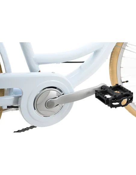 Damka Rower Miejski Retro 28 Koszyk 6 Biegów