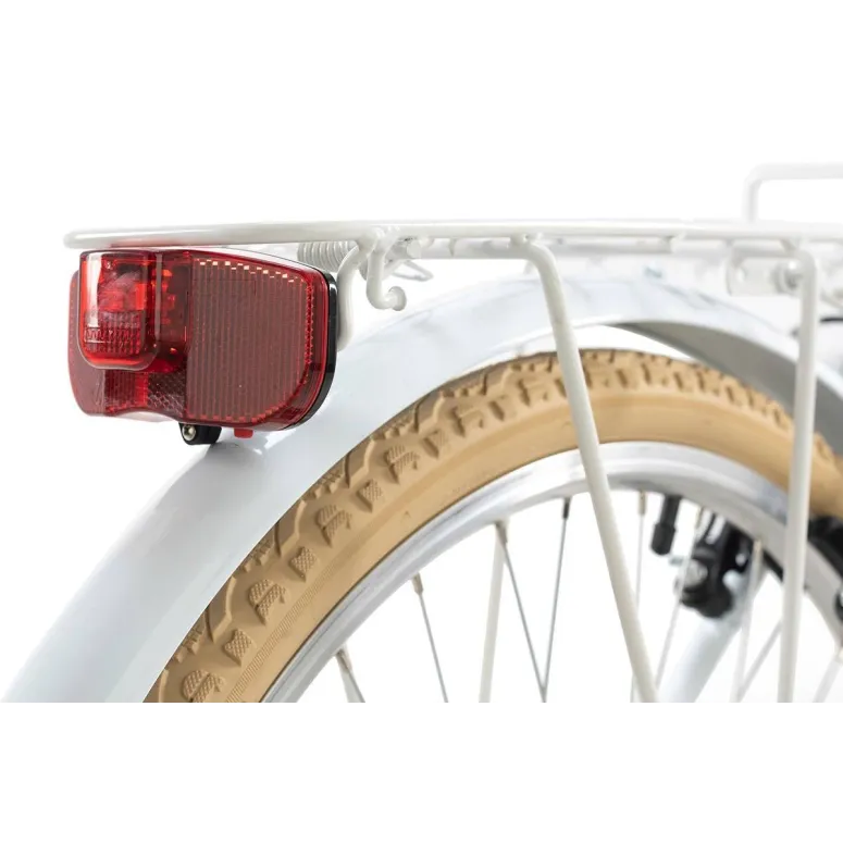 Damka Rower Miejski Retro 28 Koszyk 6 Biegów