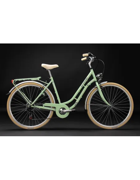 Miejski Rower Damski 28 Damka 6 Biegów Bagażnik