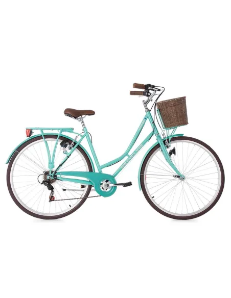 Rower Miejski Damski 28 Damka Koszyk 6 Biegów