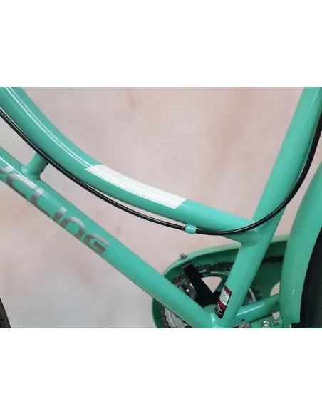 Rower Miejski Damski 28 Damka Koszyk 6 Biegów