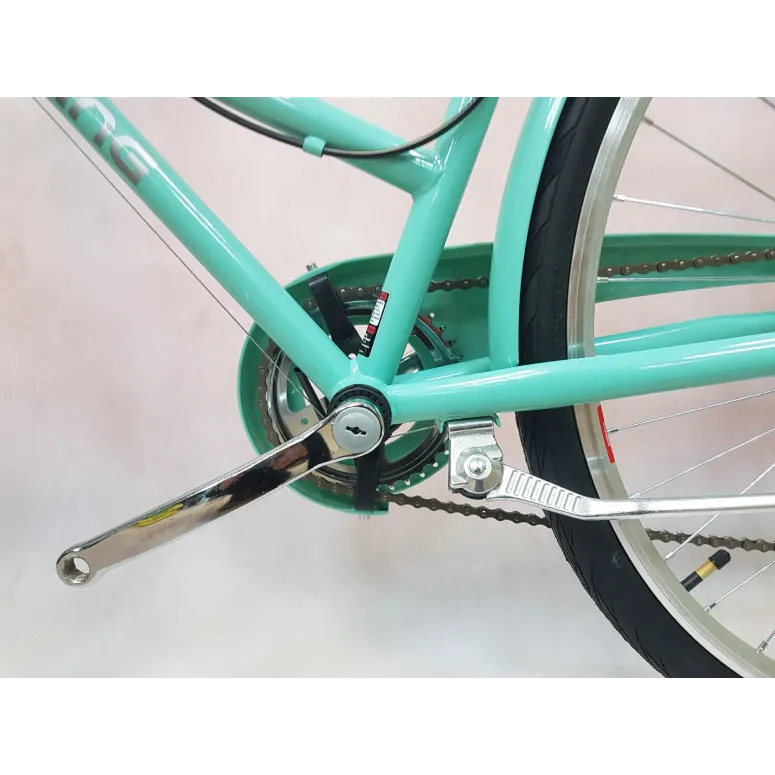 Rower Miejski Damski 28 Damka Koszyk 6 Biegów