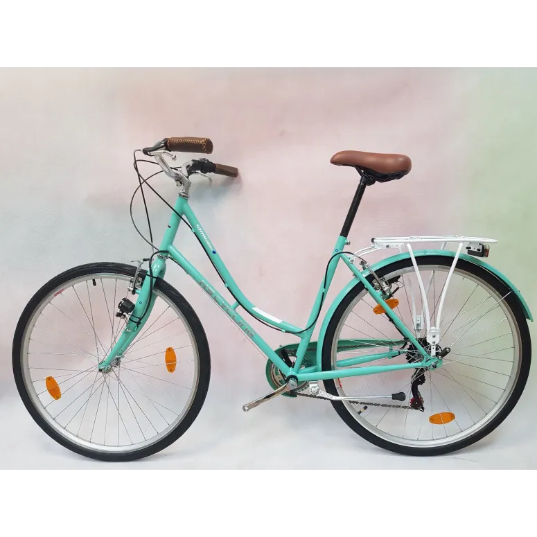 Rower Miejski Damski 28 Damka Koszyk 6 Biegów