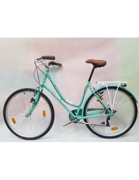 Rower Miejski Damski 28 Damka Koszyk 6 Biegów