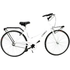 Rower Miejski Damski Jednobiegowy 26 Bagażniki