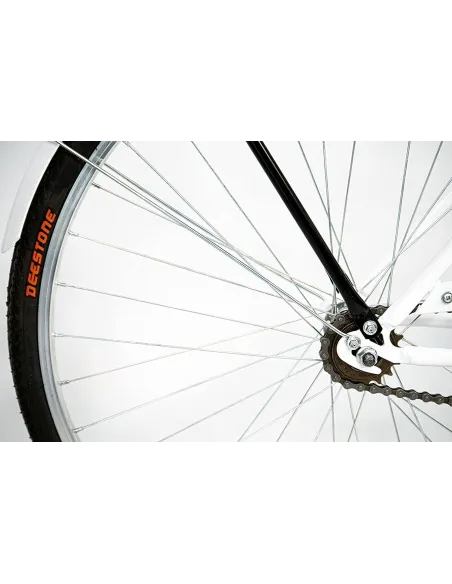 Rower Miejski Damski Jednobiegowy 26 Bagażniki