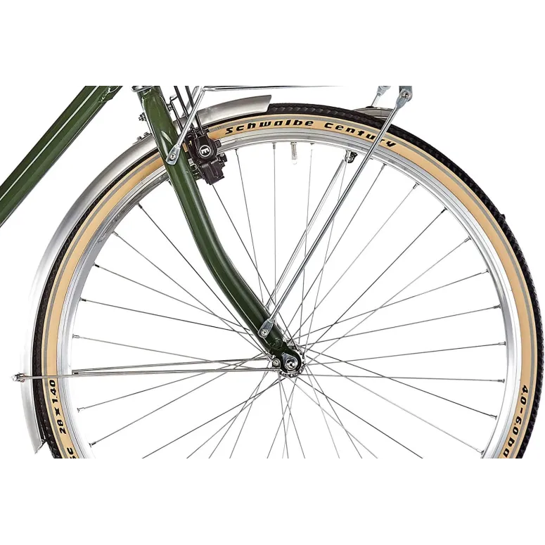 Rower Męski Miejski Jednobiegowy Retro 28 Bagażnik