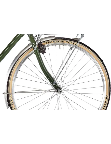 Rower Męski Miejski Jednobiegowy Retro 28 Bagażnik