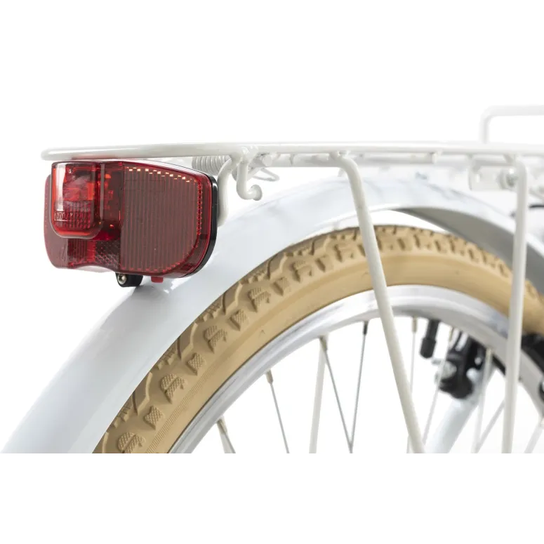 Rower Miejski Damka Retro 28 Dziewczęcy 6 Biegów