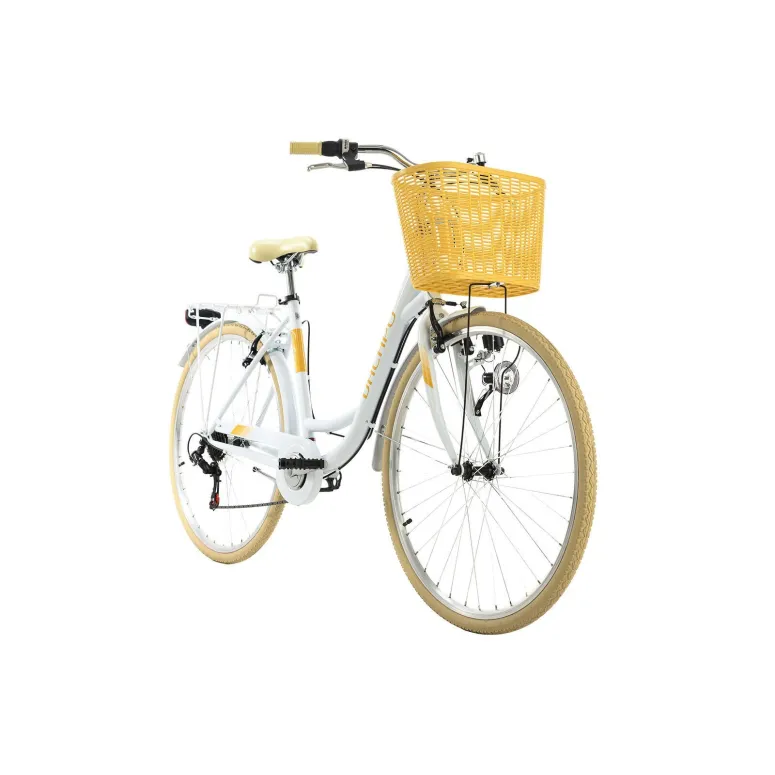 Rower Miejski Damka Retro 28 Dziewczęcy 6 Biegów