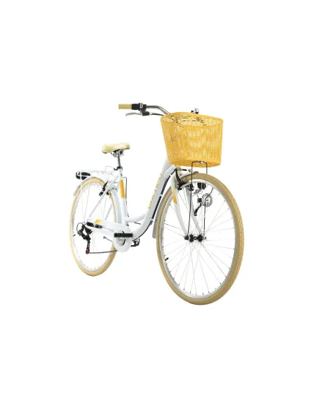 Rower Miejski Damka Retro 28 Dziewczęcy 6 Biegów