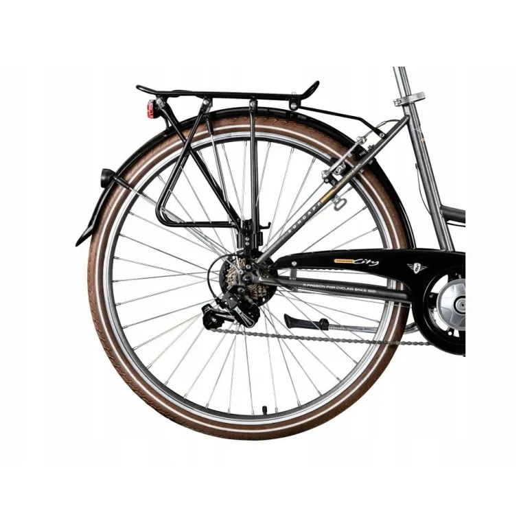 Damski Rower Miejski 28 Damka Bagażnik 6 Biegów