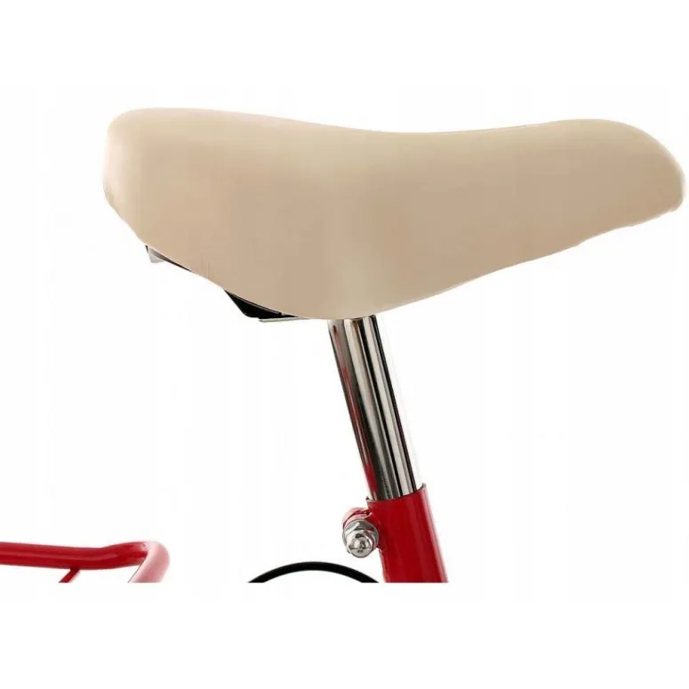 Rower Miejski Damski Retro 28 Damka Bagażnik Sakwy