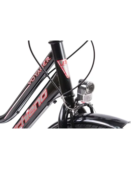 Rower Miejski Damski 28 Damka 7 Biegów Światła ALU