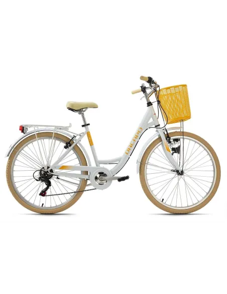 Miejski Rower Damski Dziewczęcy 26 Bagażnik 6 Bieg