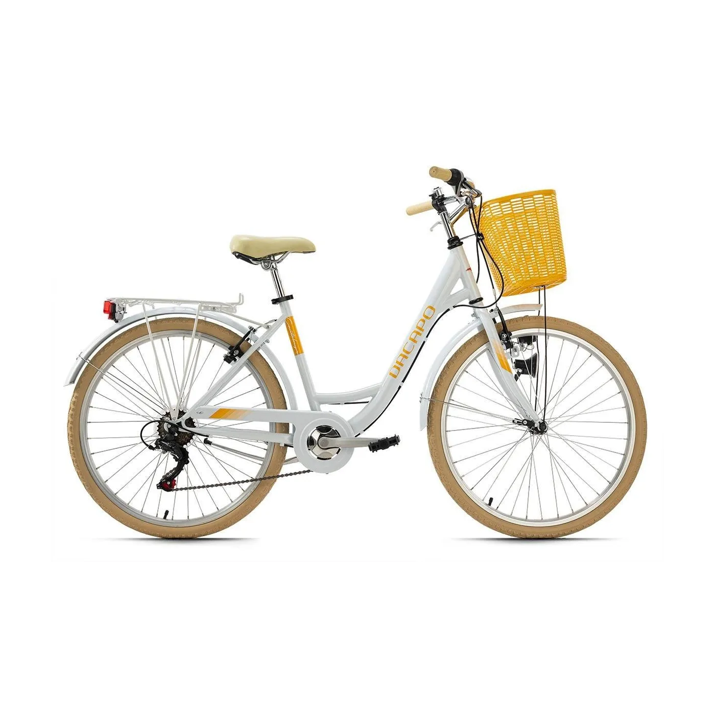 Rower Miejski Damski Dziewczęcy 26 Bagażnik Koszyk