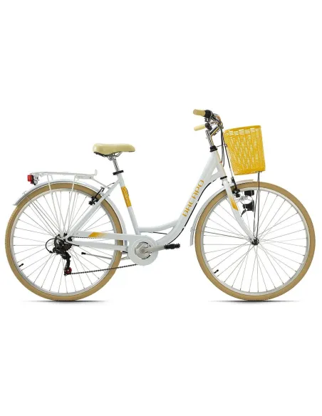 Damski Rower Miejski 28 Damka Bagażnik Koszyk