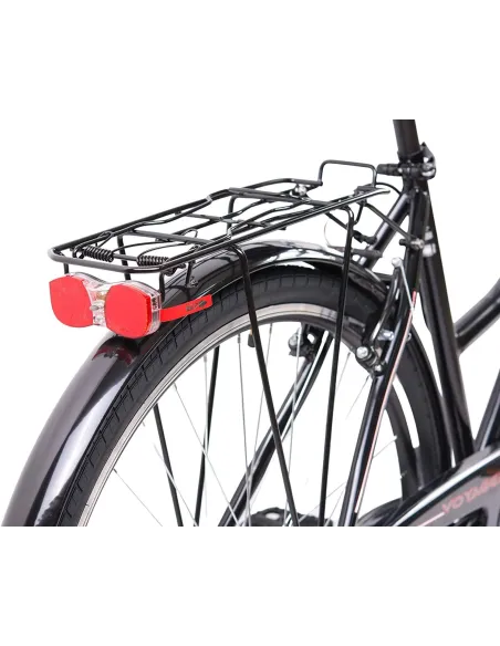 Rower Miejski Damski 28 Damka 7 Biegów Światła ALU