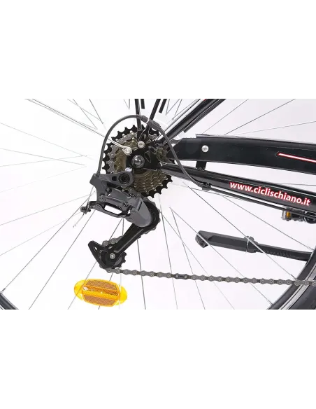 Rower Miejski Damski 28 Damka 7 Biegów Światła ALU