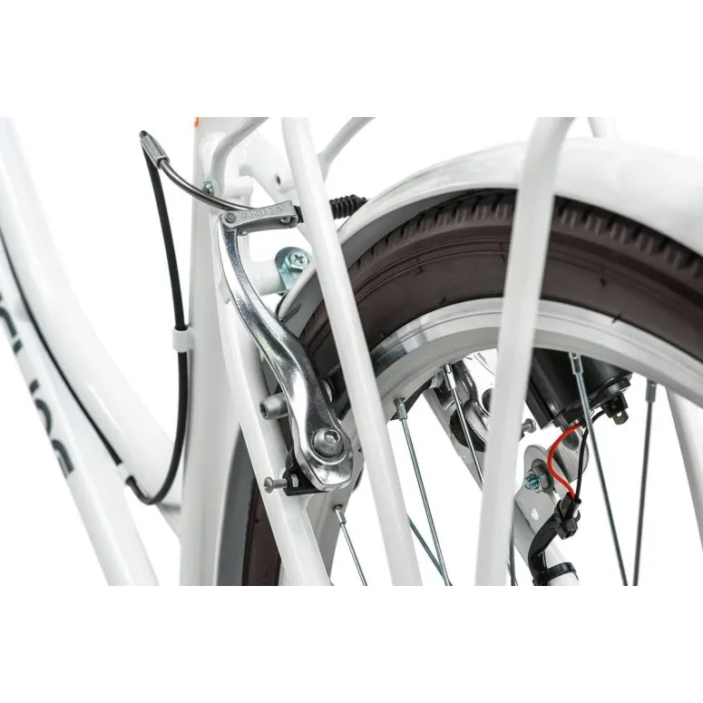 Rower Miejski Damski Dziewczęcy 26 Retro Koszyk