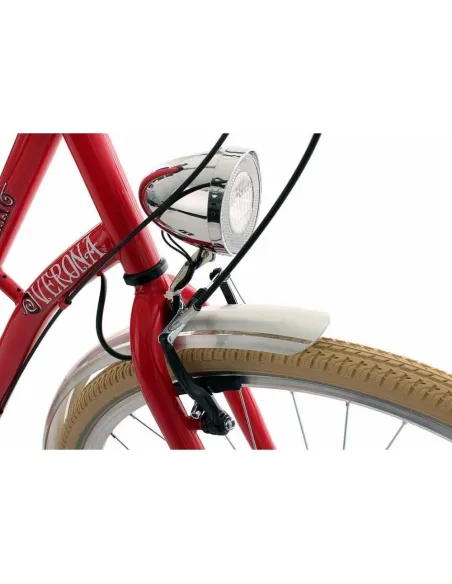 Rower Miejski Damski Retro 28 Damka Bagażnik Sakwy