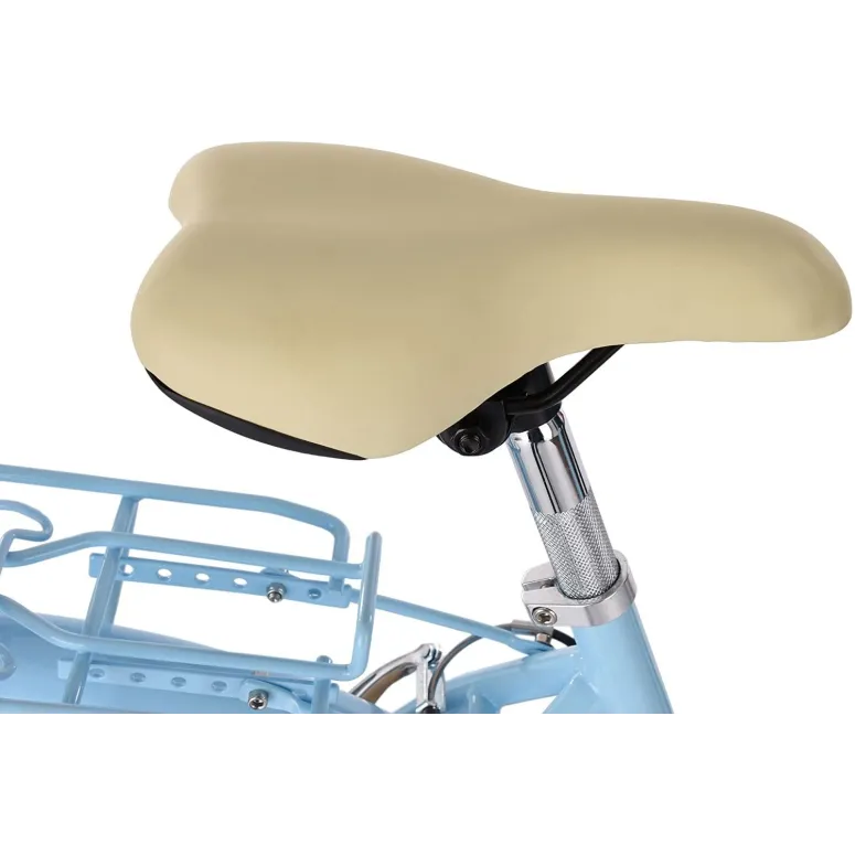 Damski Rower Miejski 28 Stal Światła Bagażnik Stopka Błotniki Damka Osłona