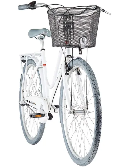 Rower Damski Miejski 28 Nexus 3 Kontra Koszyk