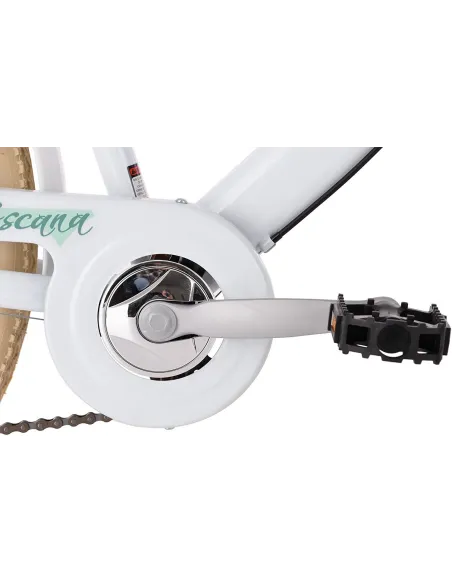 Rower Miejski Damski Dziewczęcy 26 Światła 6 Bieg