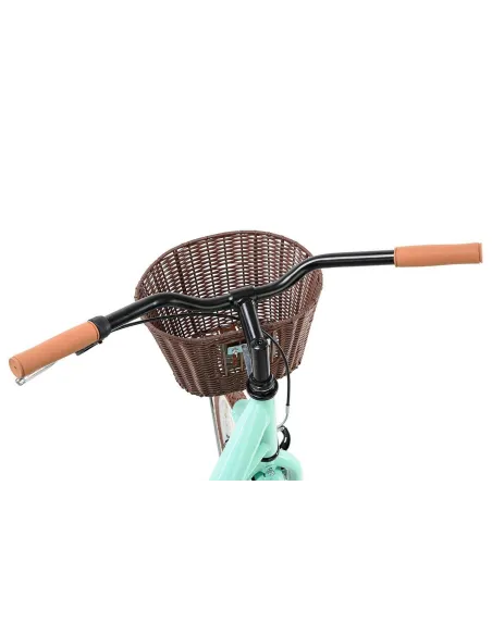 Miejski Rower Damski Jednobiegowy 28 Bagażnik