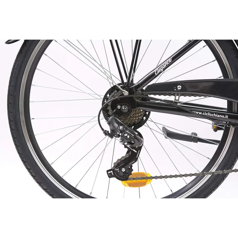 Rower Miejski Damski Dziewczęcy 26 ALU 7 Biegów