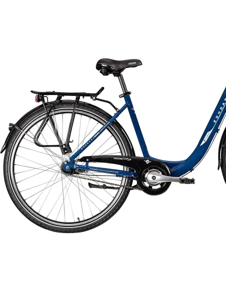 Rower Miejski Damski 28 Nexus 7 Aluminiowy Kontra Oświetlenie Damka Bagaż