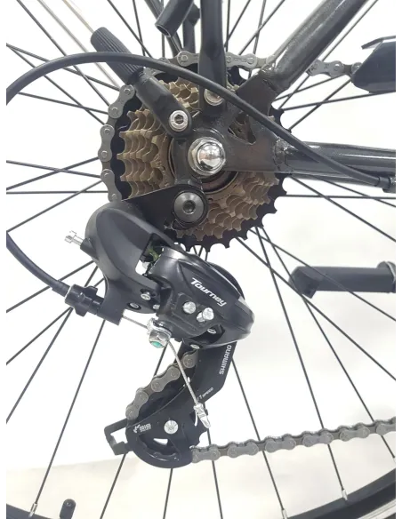 Rower Miejski Damski 28 Koszyk Damka Oświetlenie Dynamo Bagażnik Dzwonek