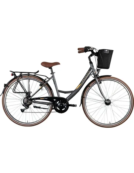 Rower Miejski Damski 28 Damka Koszyk Bagażnik