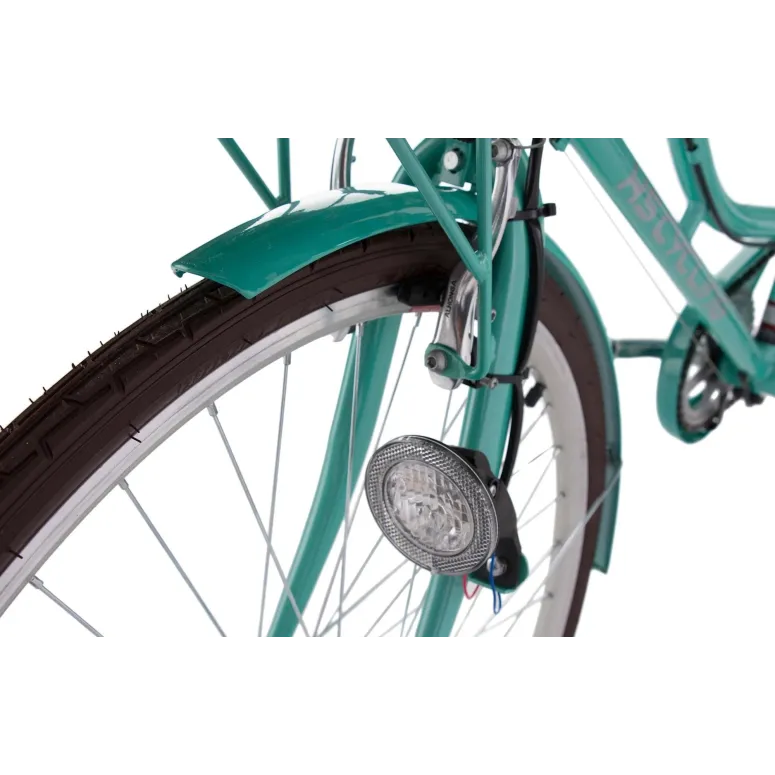 Rower Miejski Damski 28 Damka Koszyk 6 Biegów