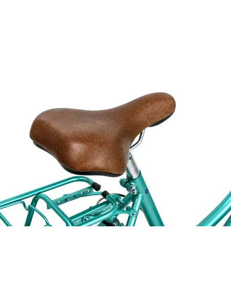 Rower Miejski 26 Damski Dziewczęcy Koszyk Światła Damka Shimano Bagażnik