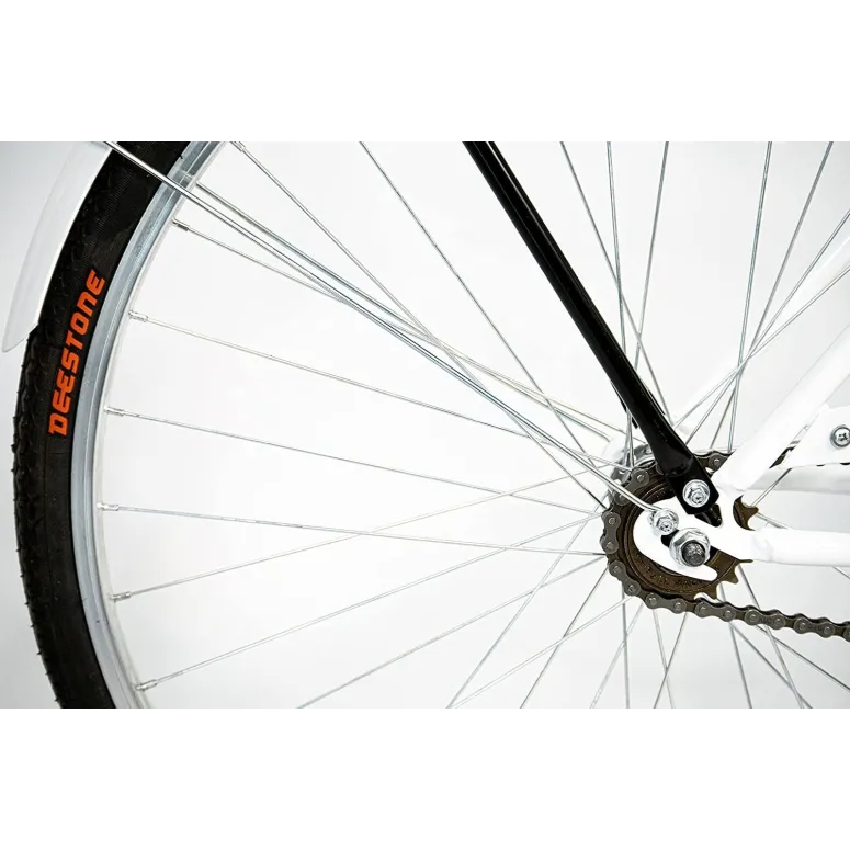 Rower Miejski Damski Jednobiegowy 26 Bagażniki