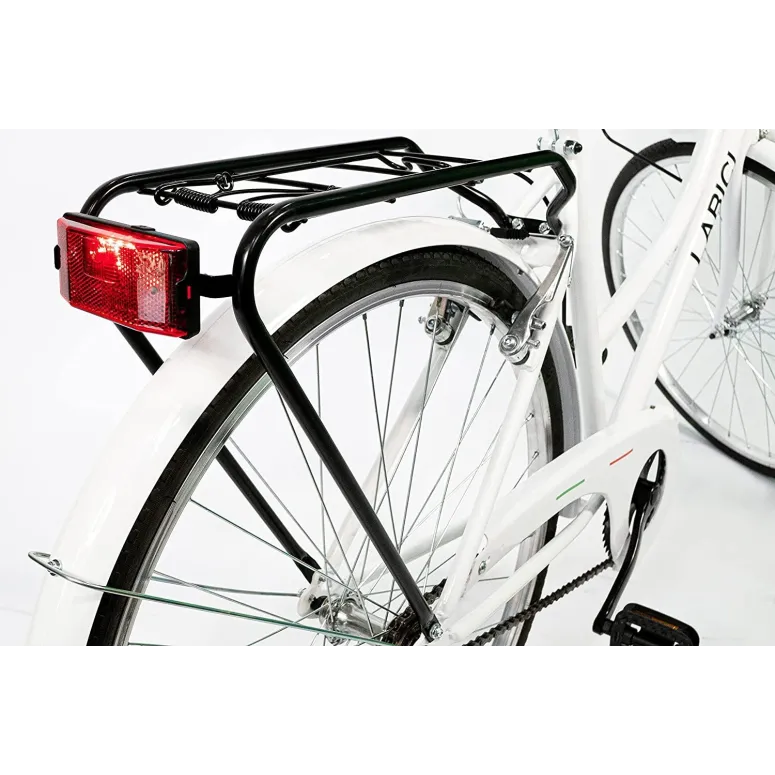 Rower Miejski Damski Jednobiegowy 26 Bagażniki