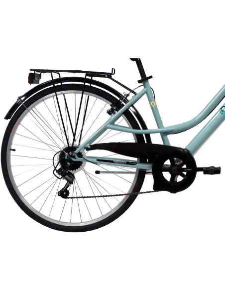 Damski Rower Miejski 28 Damka Bagażnik Światła