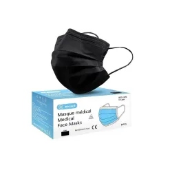 Zestaw Masek Chirurgicznych MEDI SANTÉ Jednorazowe Ochronne na Gumki 50 Szt