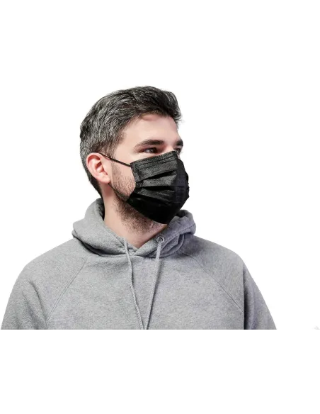 Zestaw Masek Chirurgicznych MEDI SANTÉ Jednorazowe Ochronne na Gumki 50 Szt