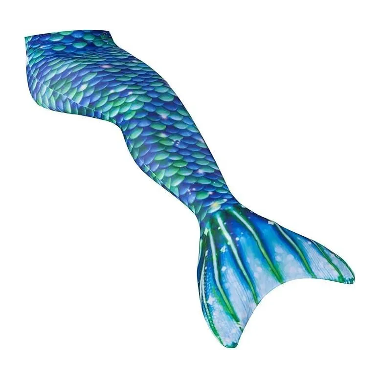 Strój Syrenki Dziewczęcy Idena Ogon M/L 134-152 cm na Karnawał Poliester