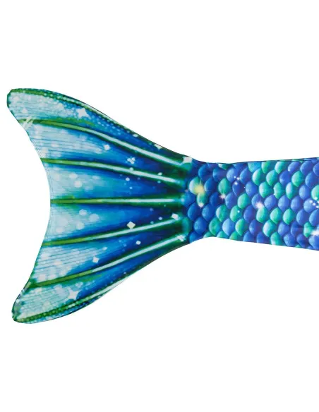 Strój Syrenki Dziewczęcy Idena Ogon M/L 134-152 cm na Karnawał Poliester