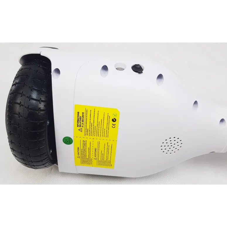 Hoverboard SISIGAD Deskorolka Elektryczna Dwukołowa 6,5 Głośnik BT LED 250W