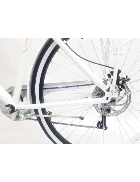 Rower Miejski Męski 28 Retro Hamulec V-Brake Sztywny Widelec Stalowa Rama