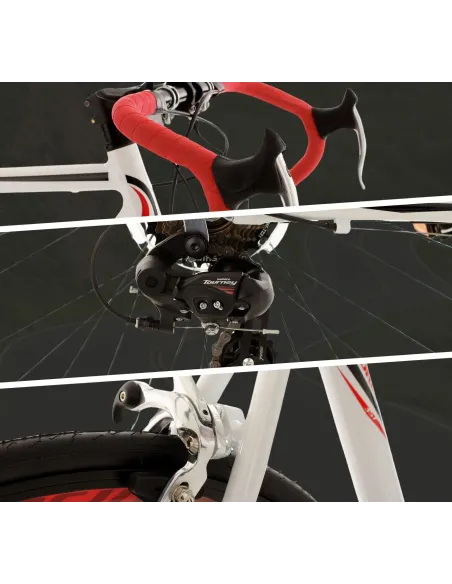 Rower Szosowy 28 Hamulce Dual-Pivot Kierownica z Owijką Pedały Zatrzaskowe