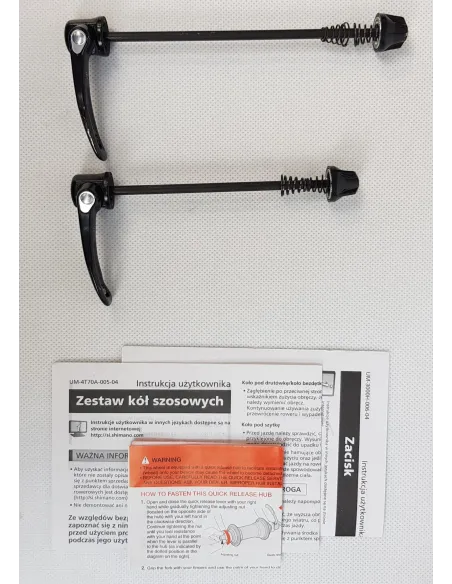 Zestaw Kół Rowerowych Shimano Tiagra WH-R501 28 Szosowe 15mm Shimano/SRAM