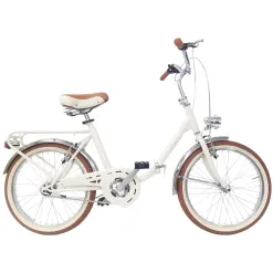 Rower Składany 20 Unisex Składak V-brake Błotniki Bagażnik Światła Dzwonek