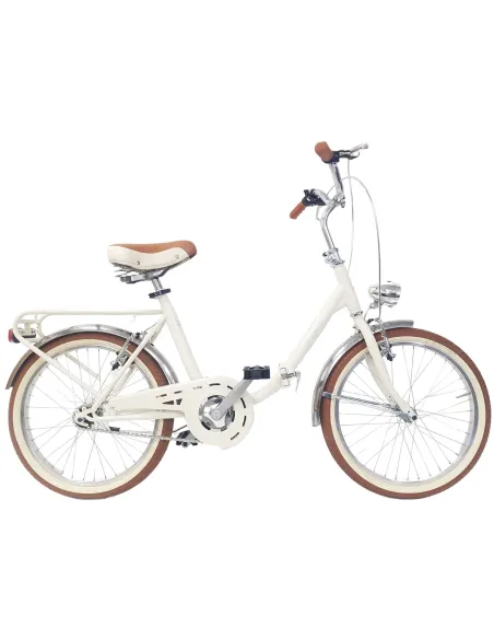 Rower Składany 20 Unisex Składak V-brake Błotniki Bagażnik Światła Dzwonek